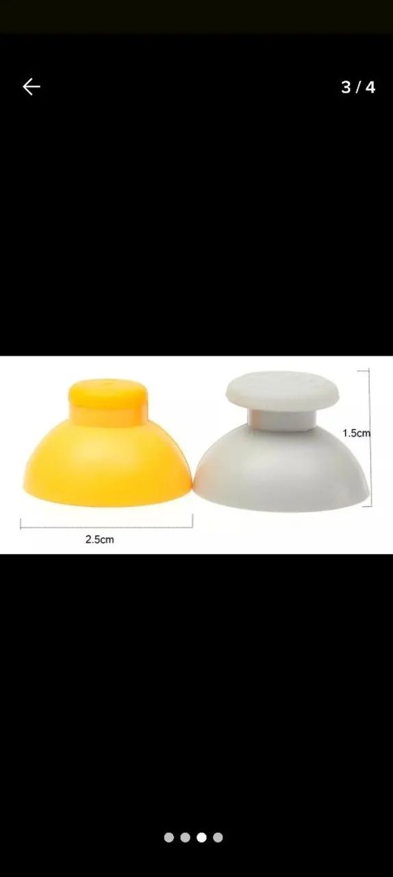 Kit Reparo Thumbsticks Controle GameCube - Foto 2
