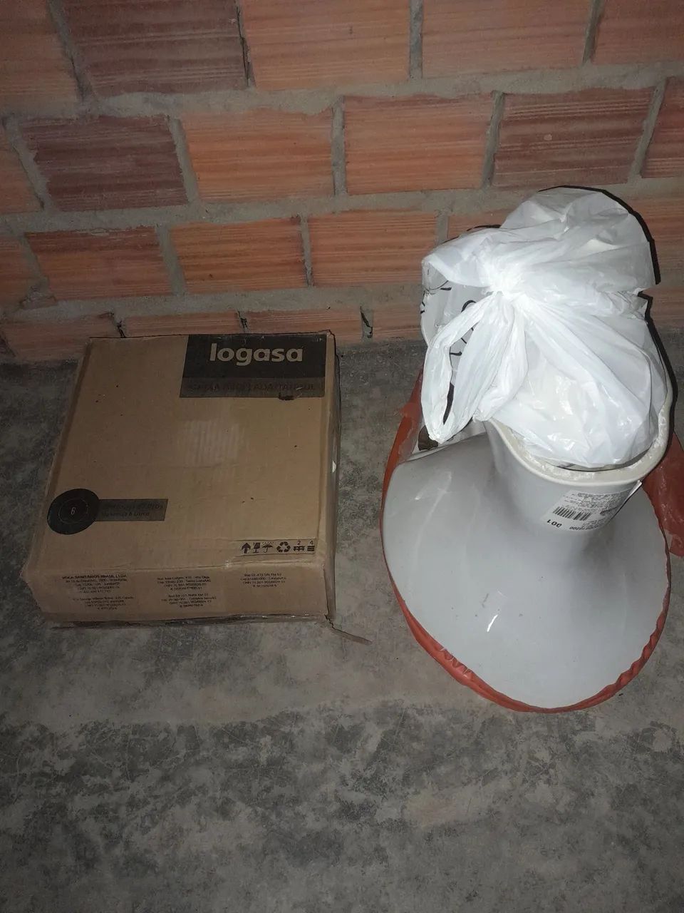 Vazo sanitário acoplado 