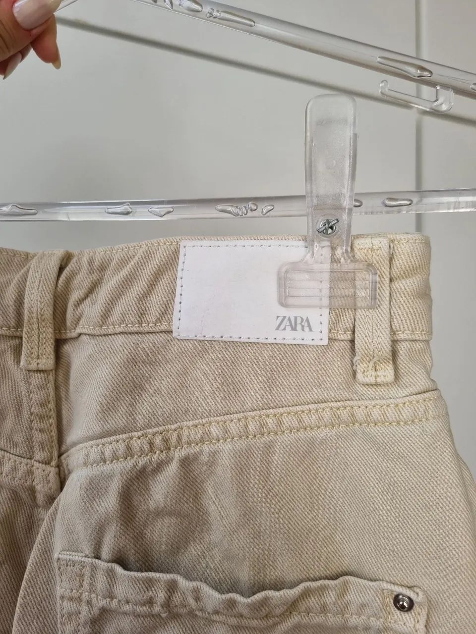 Calça jeans clara - zara - Foto 3