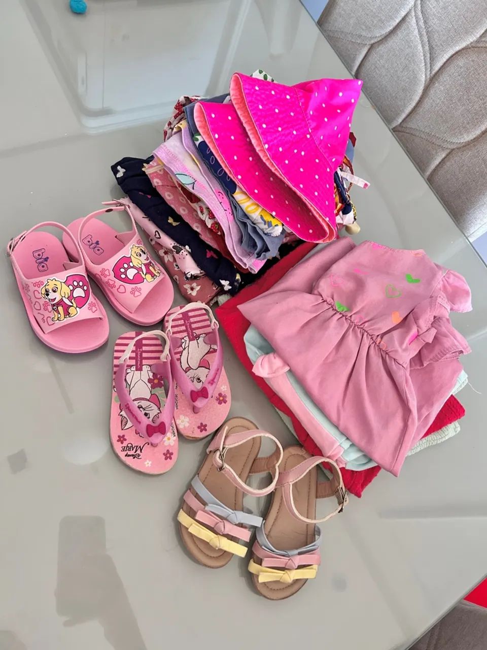 Lote roupas para bebê - 18 peças 