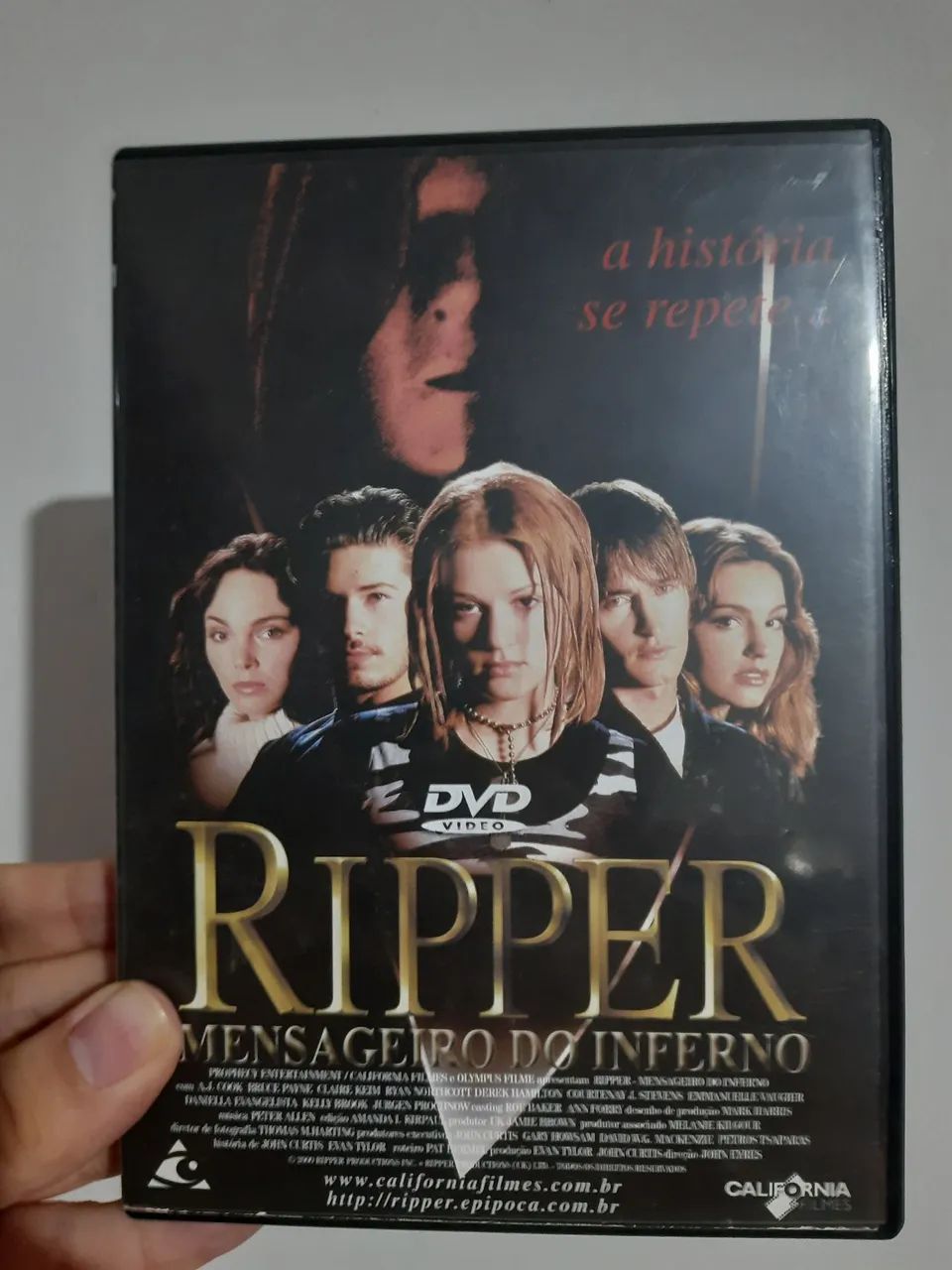 Coleção DVD Ripper Mensageiro do Inferno e Ripper 2