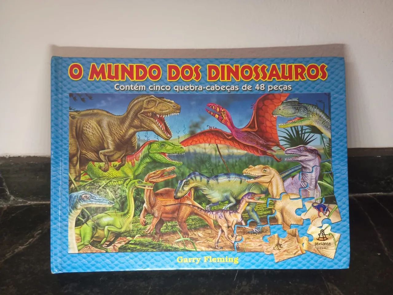 Quebra-cabeças Dinossauros - 48 peças