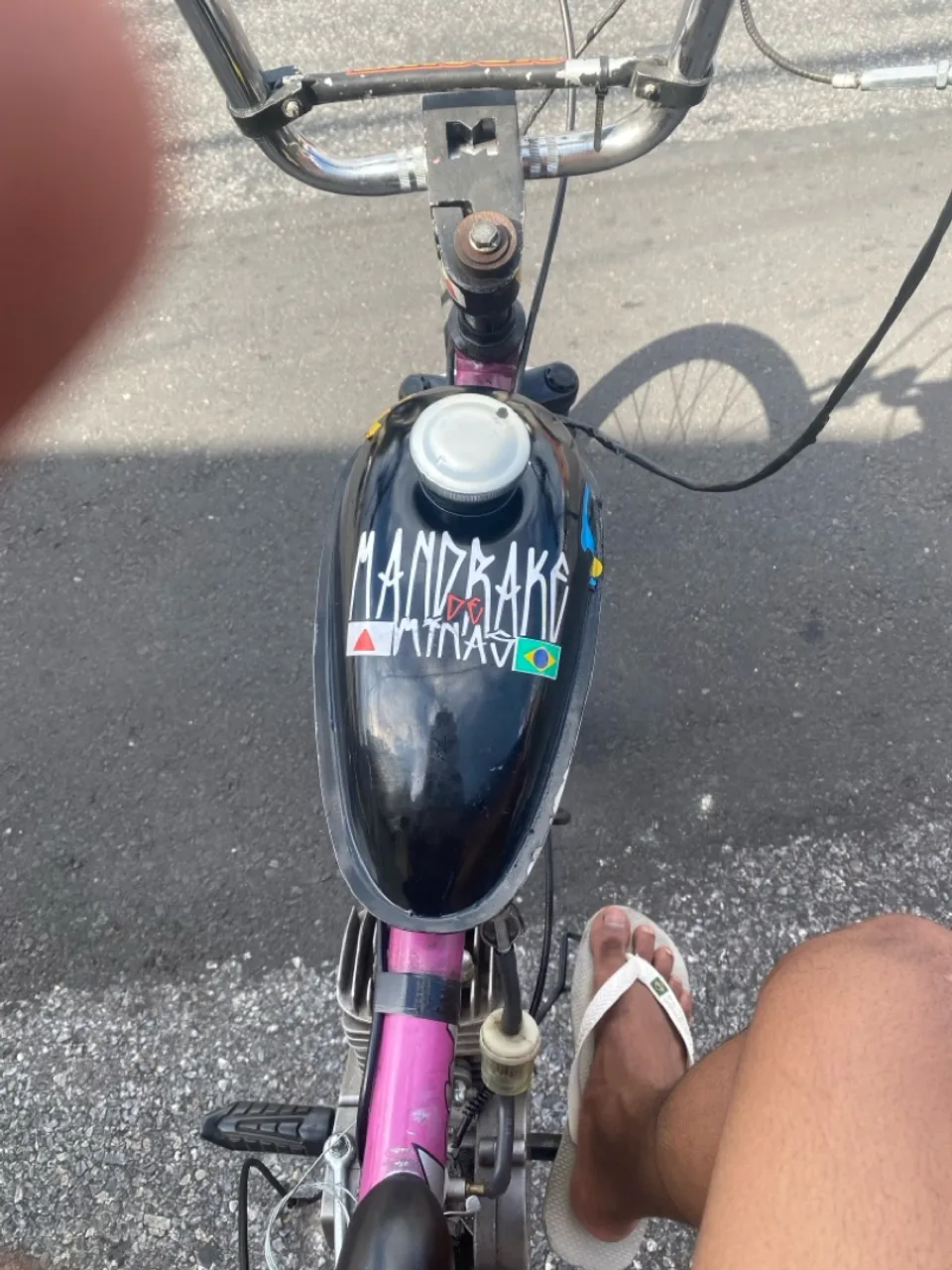 Motorizada 80cc pra ir rapido