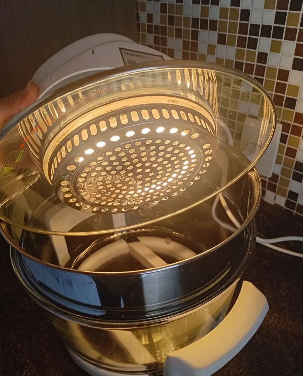 Forno Halogeneo Fun Kitchen para uso culinária ou baby reborn - Foto 4
