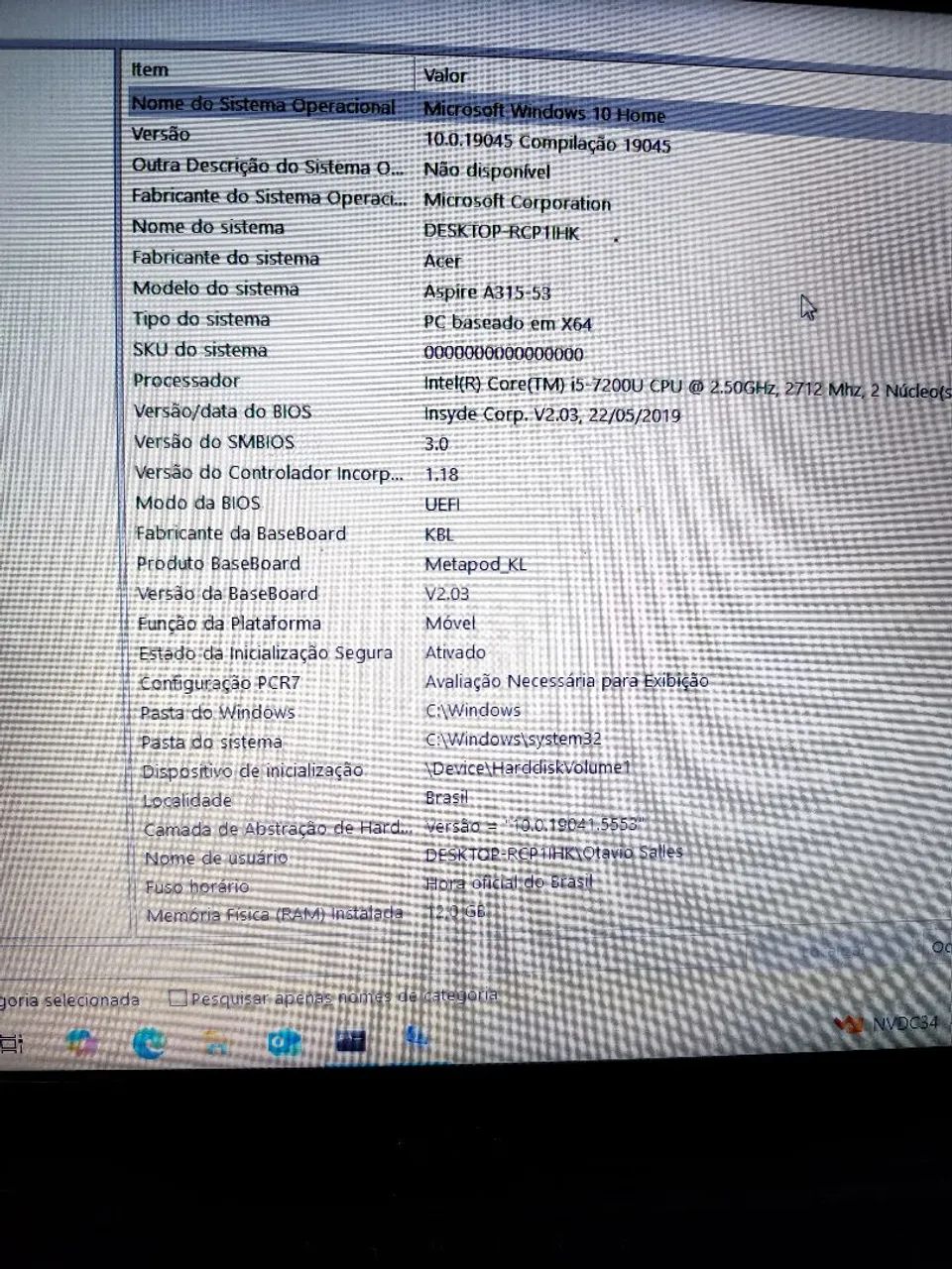Notebook Acer ASPIRE A315-53 - Foto 2