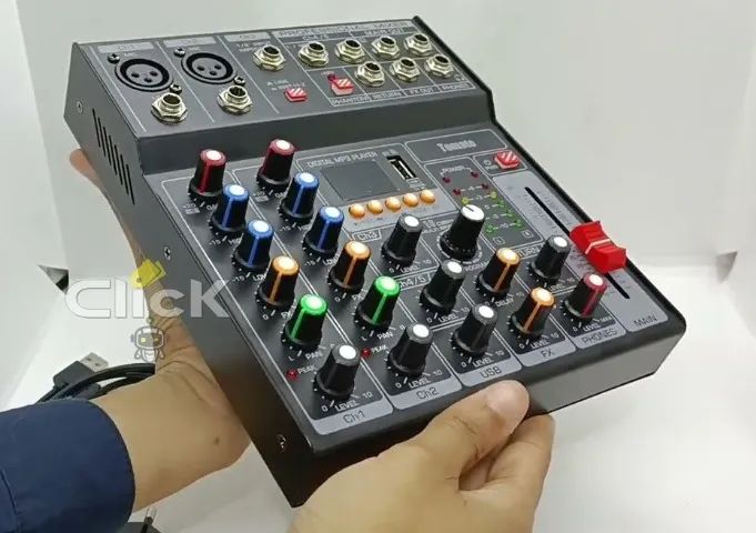 Mesa De Som Profissional Blueto, entregamos e ac. cartões