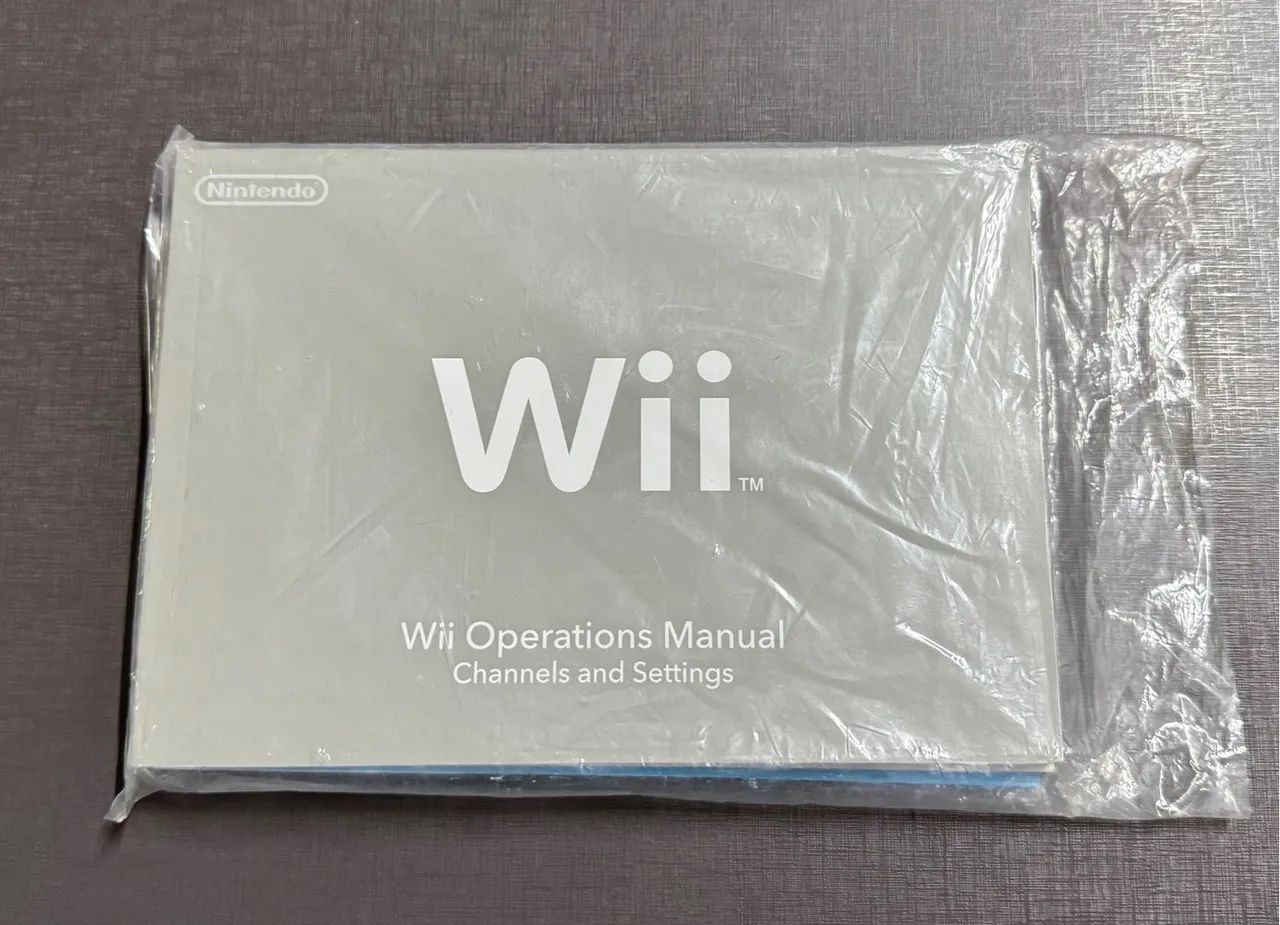 Manual Nintendo WII