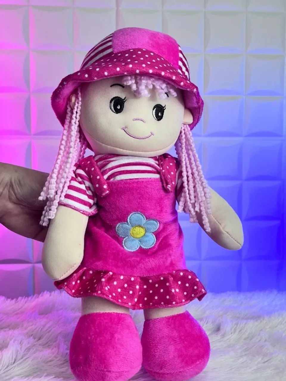 Boneca Pelúcia Menina - Foto 2