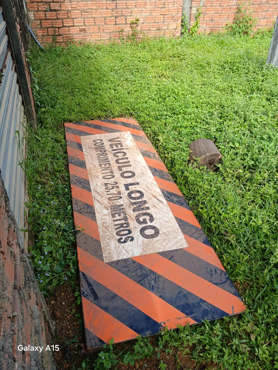 Placa de Sinalização Veículo Longo