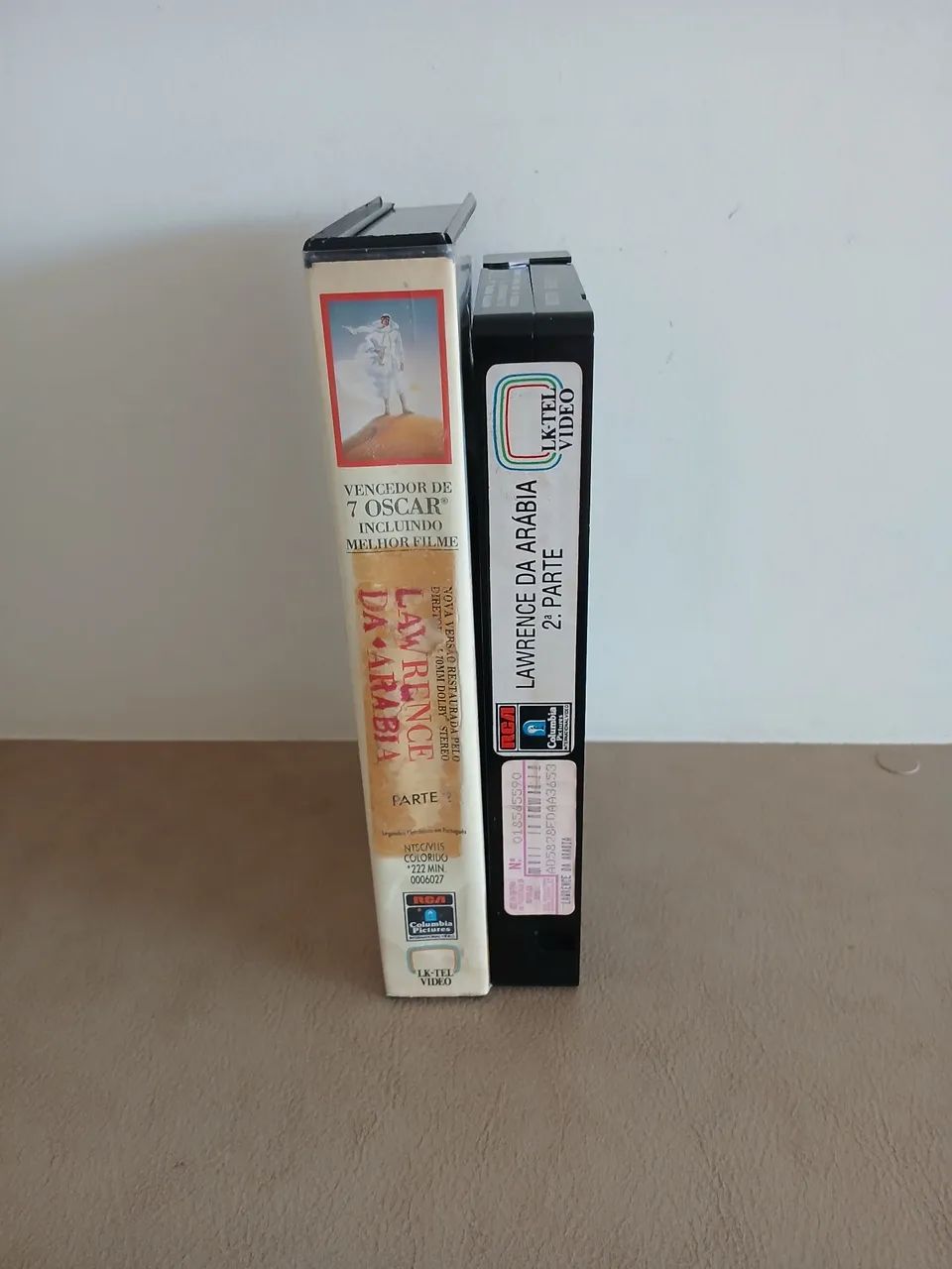 Fita Dupla VHS - Lawrence da Arábia - David Lean  - Raro - Foto 6