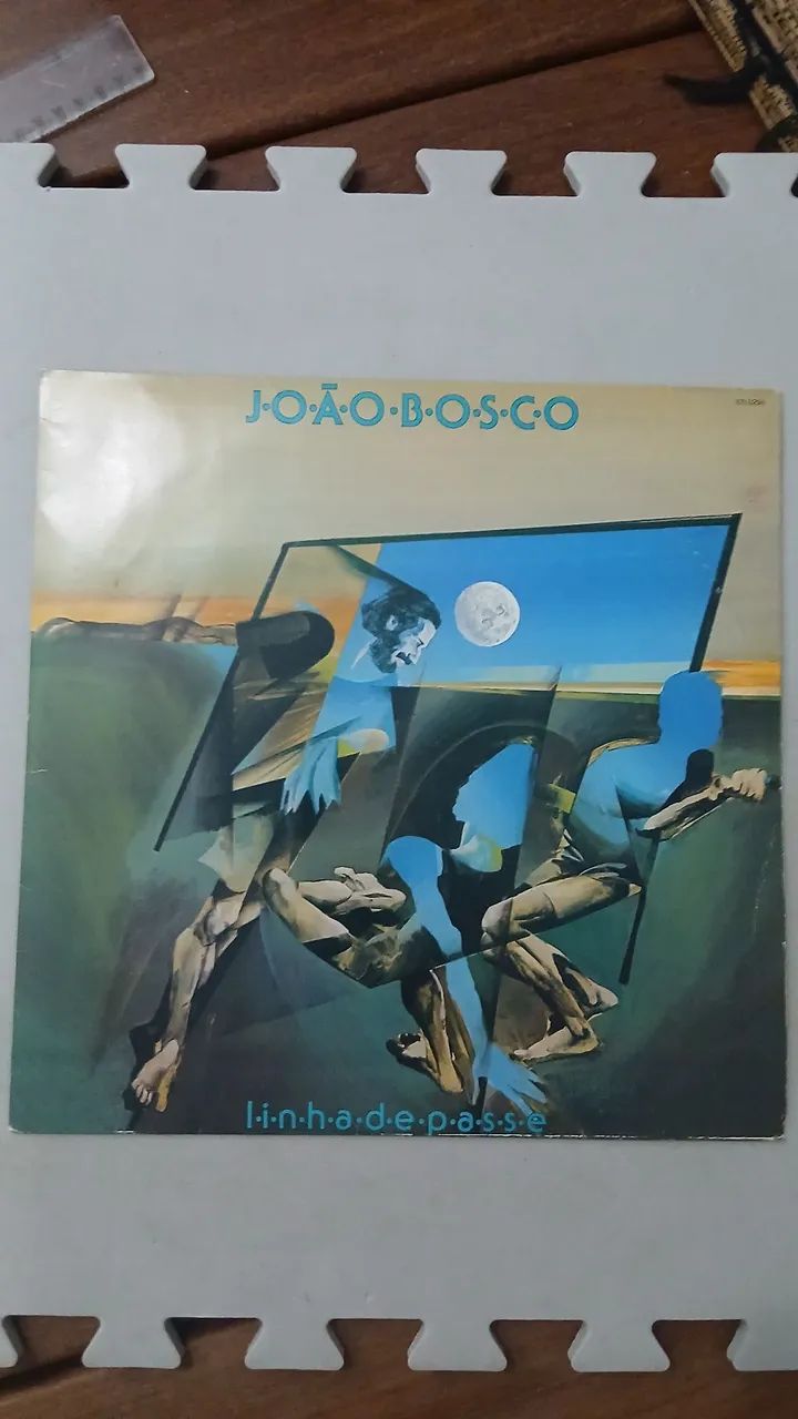Disco de vinil João Bosco linha de passe usado