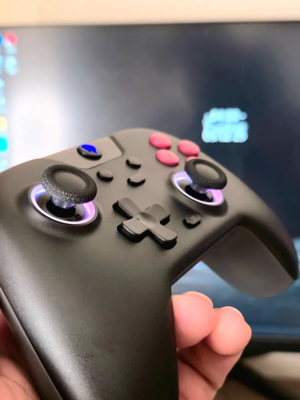 Controle Gamer EasySMX X05 Sem Fio - Bluetooth e USB - PC, Android e Nintendo Switch! - Foto 2
