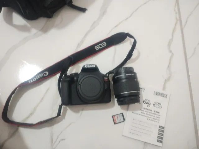 Câmera Canon Rebel T7 nova - Foto 2
