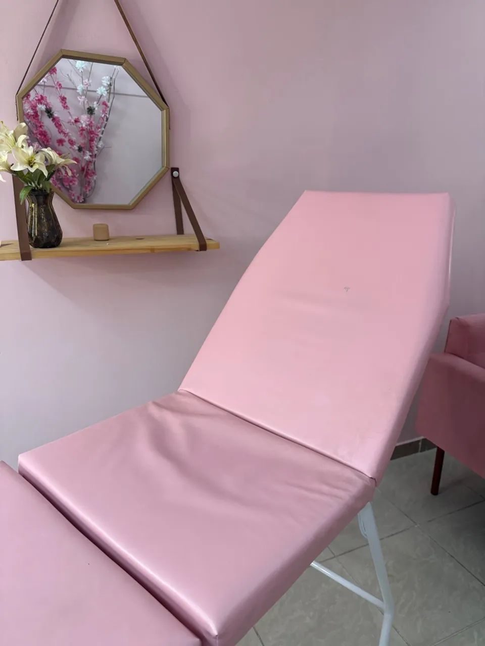 Maca dobrável para Estética 