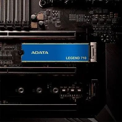 [Novo] SSD Adata Legend 710, 1TB, M.2 2280, PCIe GEN3x4, NVMe 1.4, 2.400/1.800 MB/s Azul - Foto 6