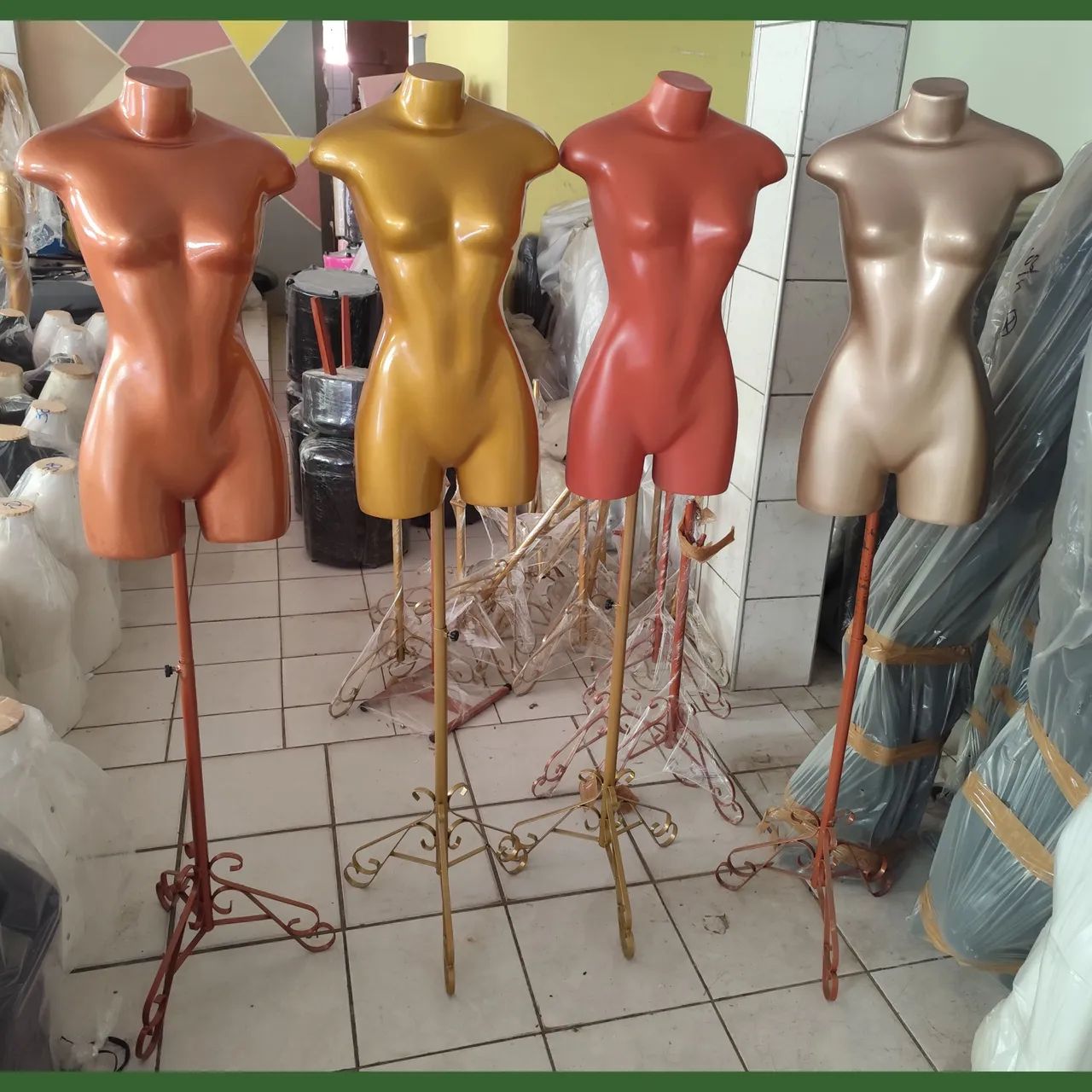 Manequim busto fibra 260  - Foto 2