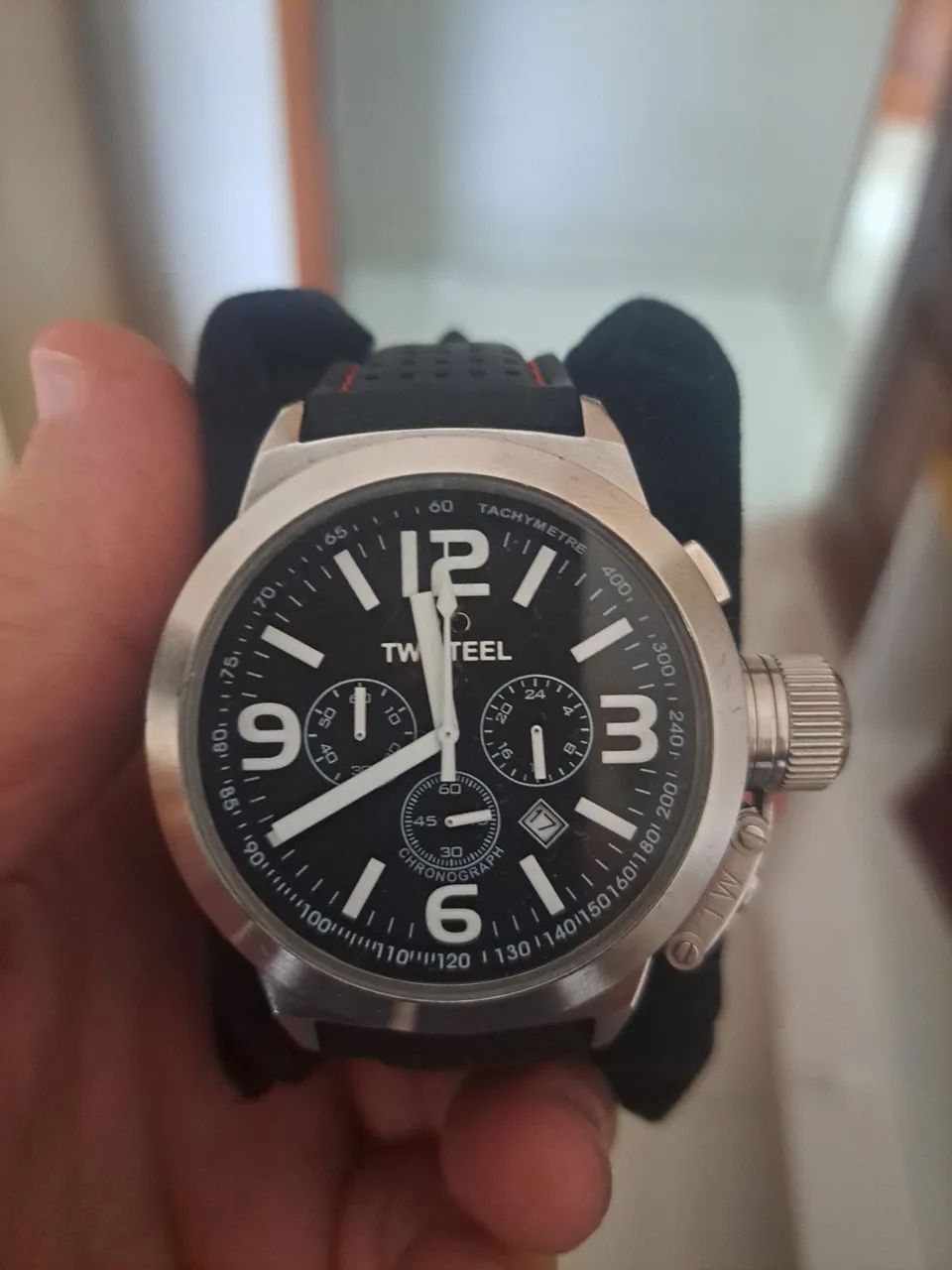 Relógio cronógrafo TW Steel  seminovo 