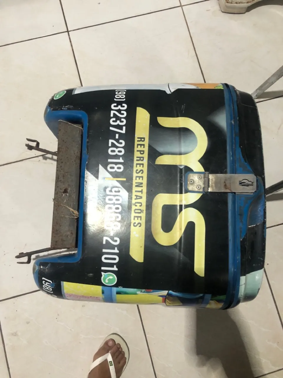 Baú para moto