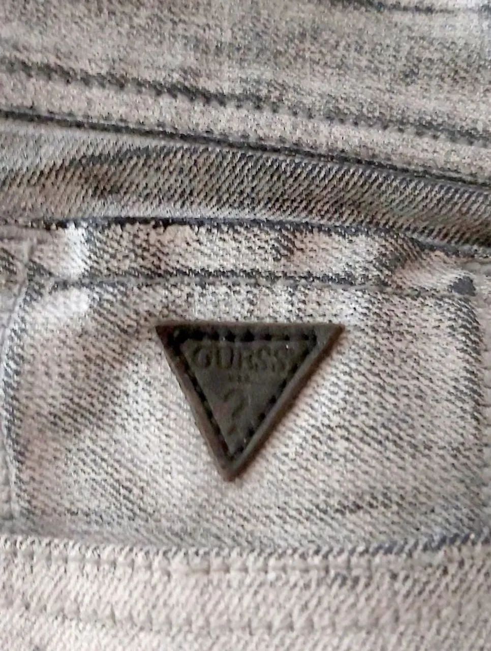 Calça masculina jeans Guess metalizada - Foto 4