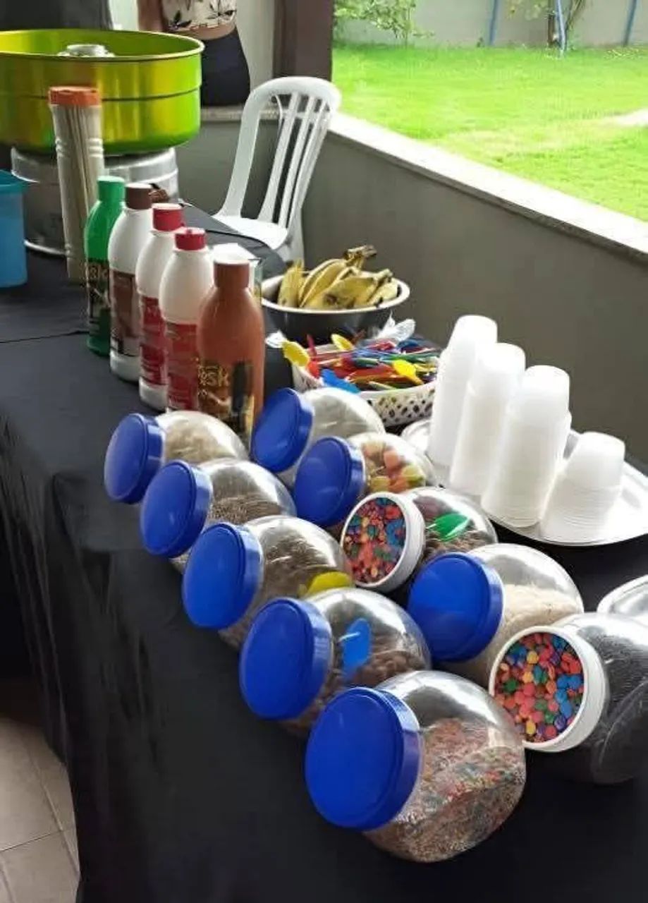 Buffet estação trenzinho lanches DJ telão  - Foto 3