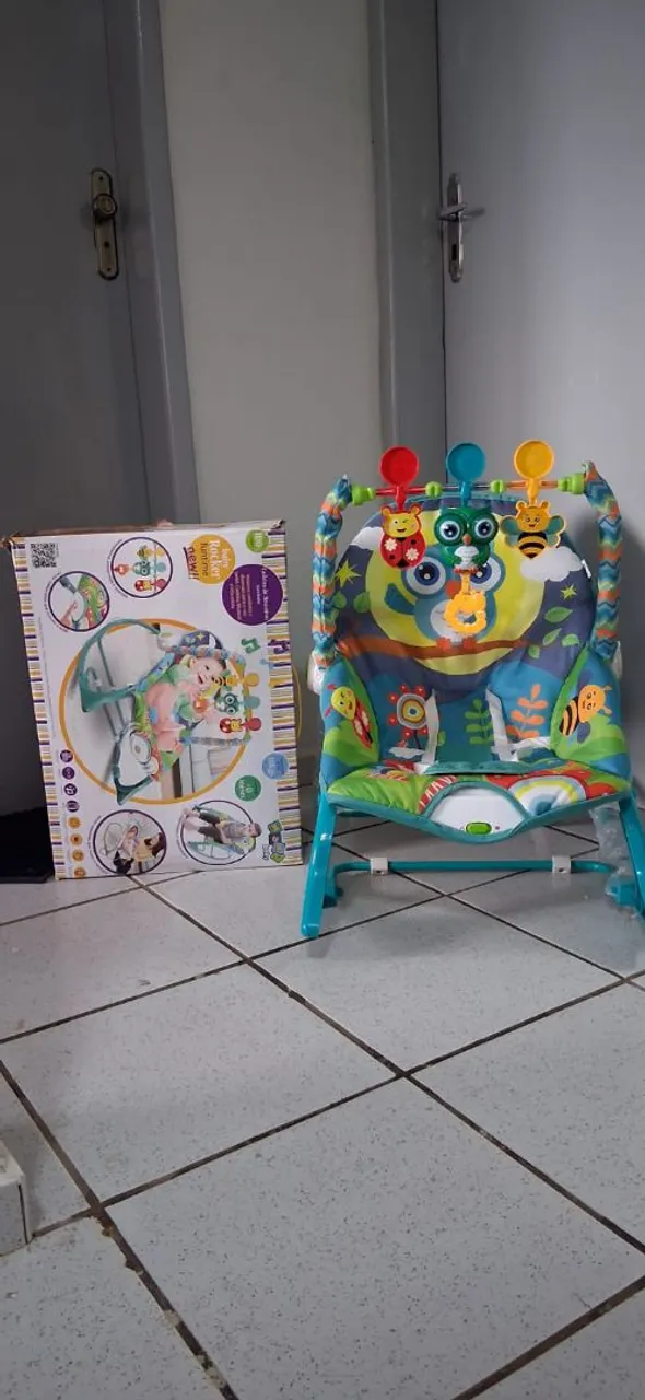 Cadeirinha de Balanço Infantil - Divertida e Confortável