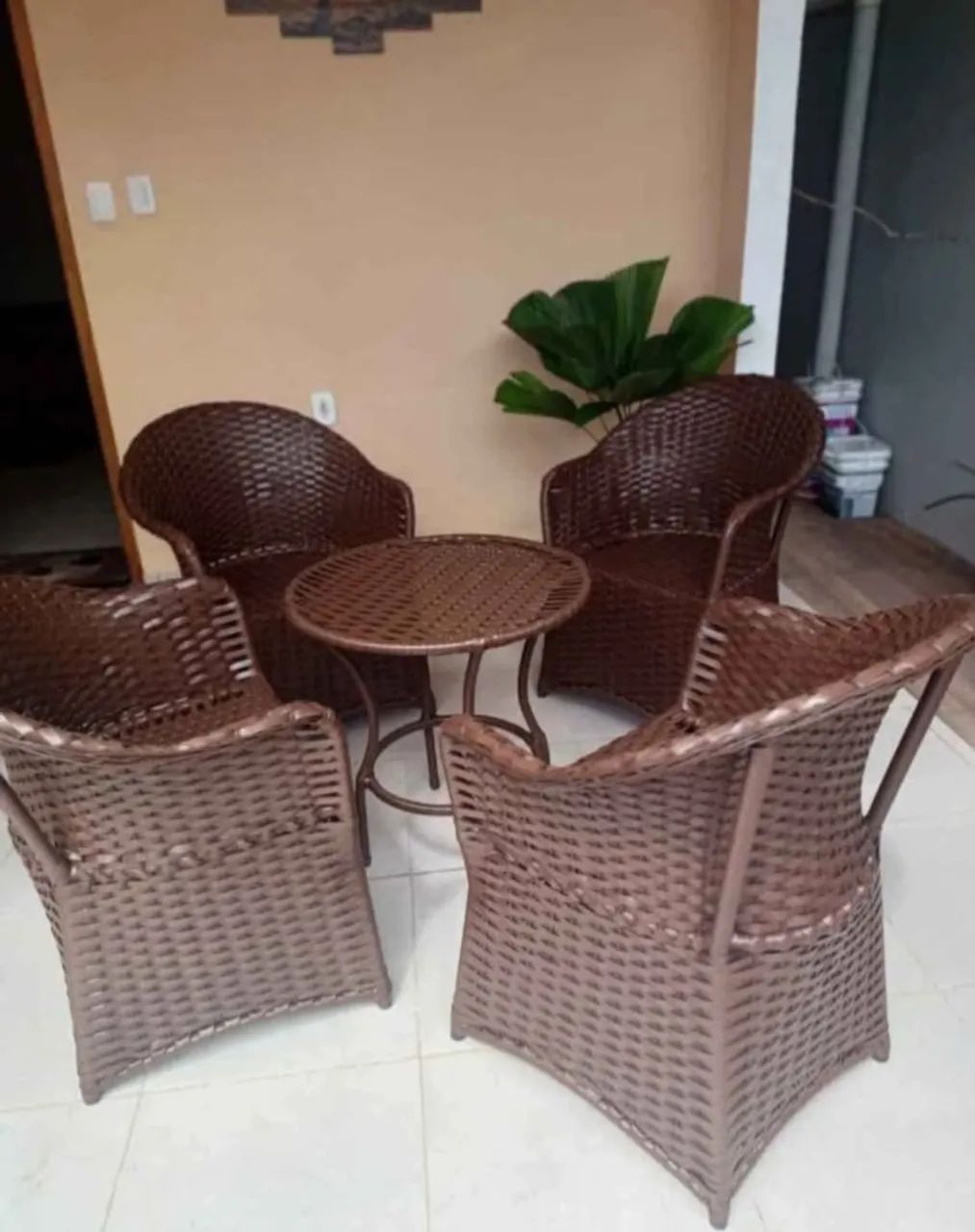Lindo conjunto de cadeiras para varandas e terraços  - Foto 3
