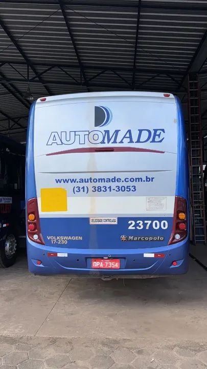 Ônibus motor dianteiro Ano 2018/19   /17230 VW e 1721 MB