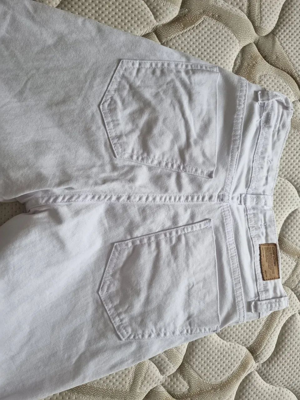 Calça branca jeans Dardak tamanho 38 - Foto 2