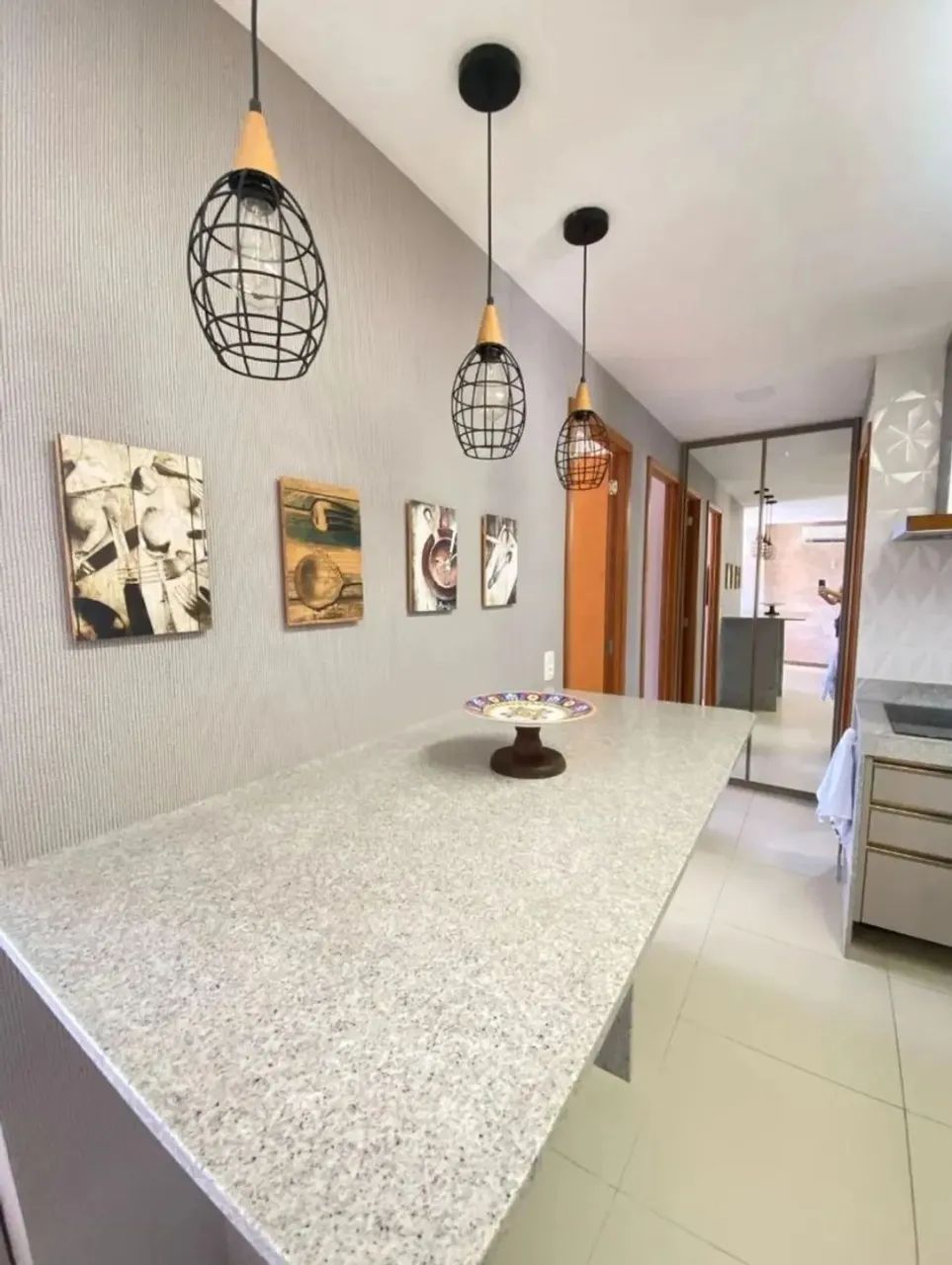 Jean Charles / Muro Alto : Nascente, Porcelanato, Armário na cozinha, Sala 1/2, 2 Qts, Suí - Foto 2