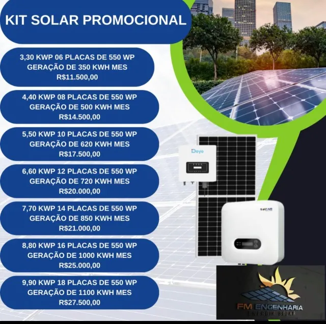 Energia Solar Promoção 