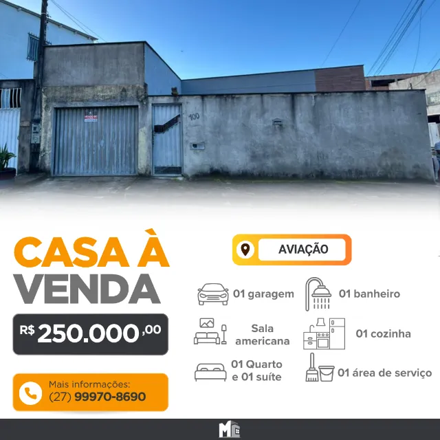Vende-se Casa no Bairro Aviação