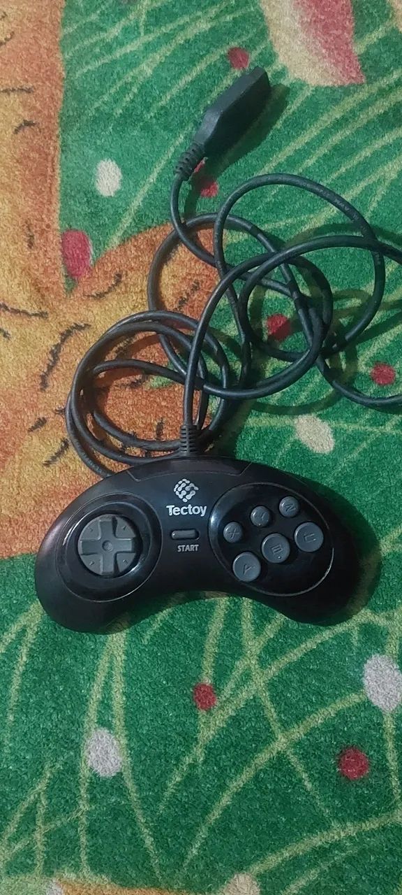 Controle TecToy para Mega Drive - Original