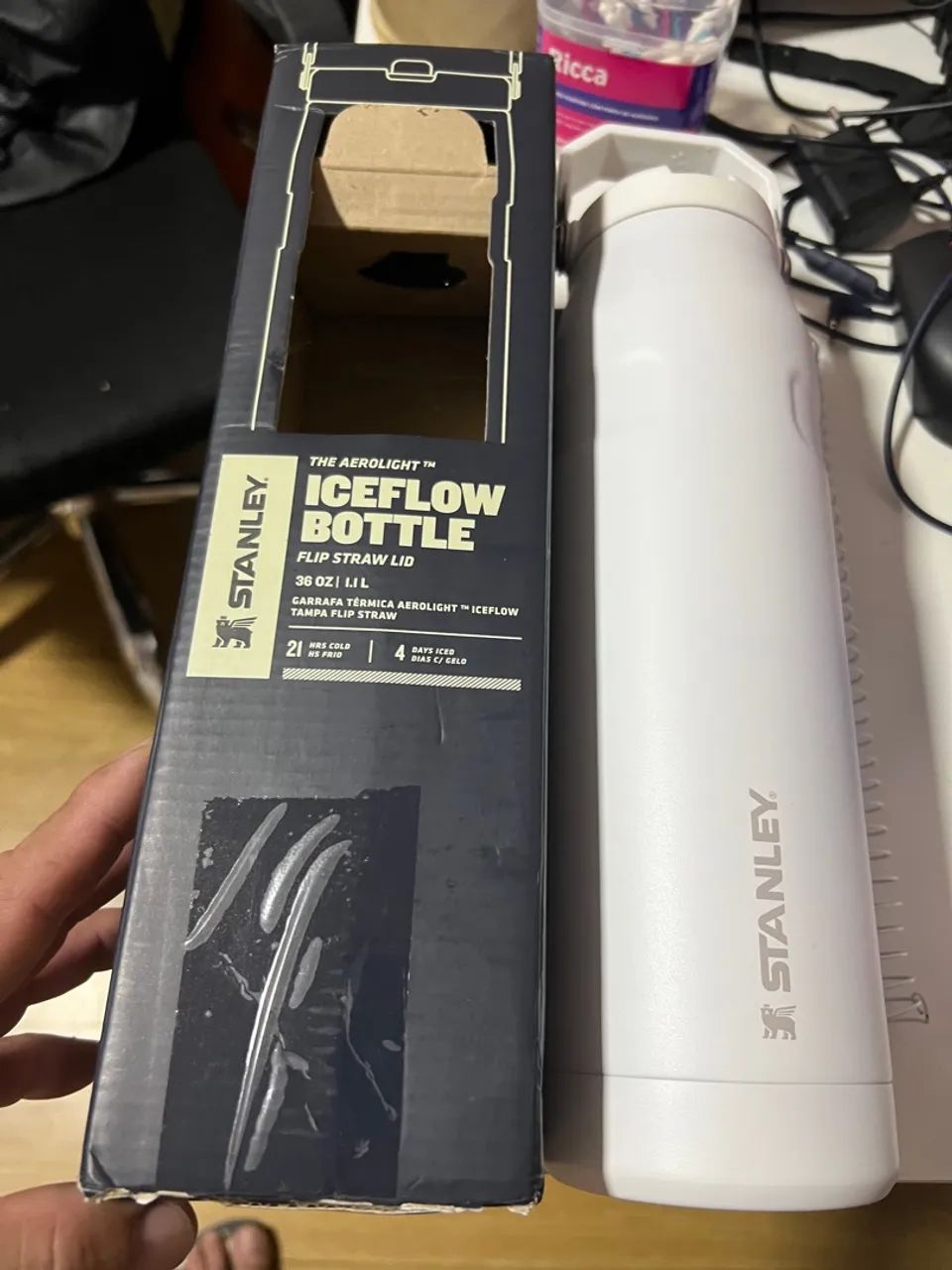 Garrafa Térmica Stanley 1,1L Branca