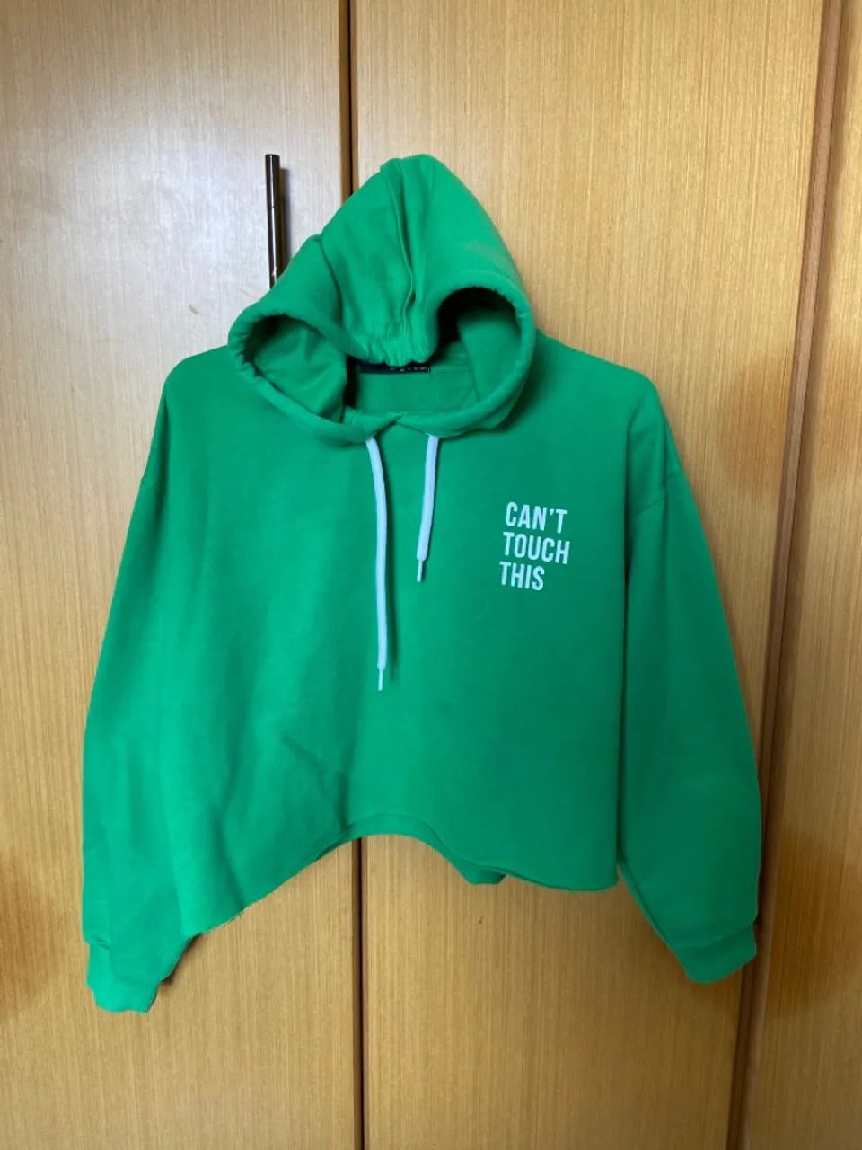 Na etiqueta Moletinho Verde 'Can't Touch This'