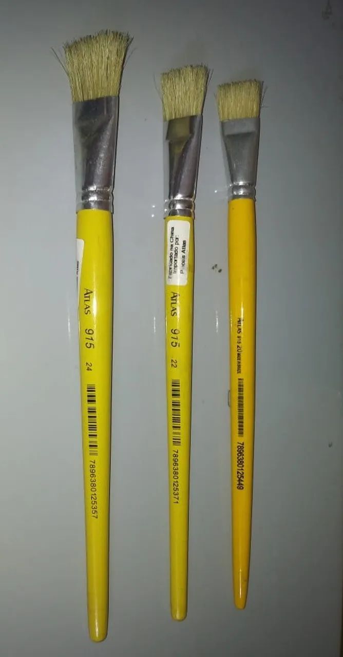 Pincel para artesanato, escola e uso geral - Foto 3