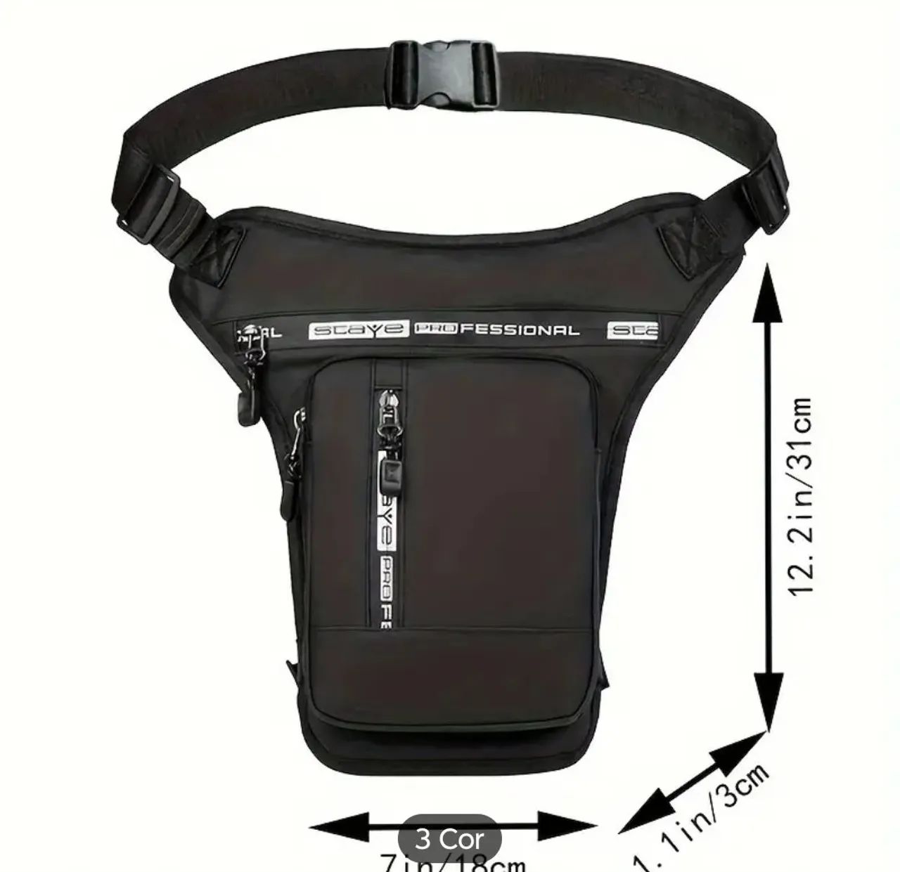 Bolsa de perna Stayve - Prática e estilosa! - Foto 2