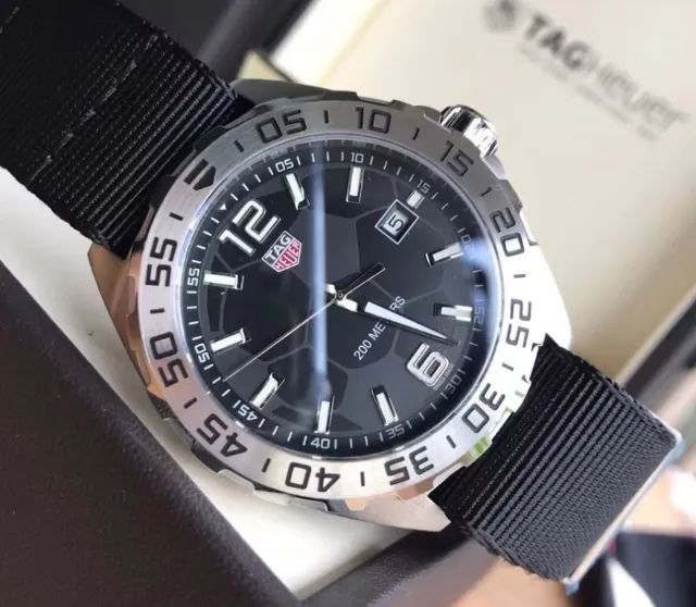 TAG Heuer Formula 1 A quartzo, 43 mm, Aço WAZ1015.FC8198