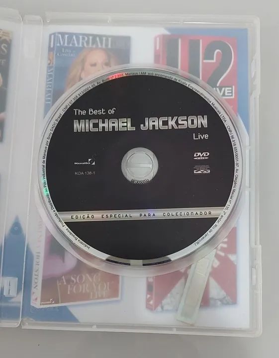 The Best of Michael Jackson - Live - DVD - CDs, DVDs etc - Coroa