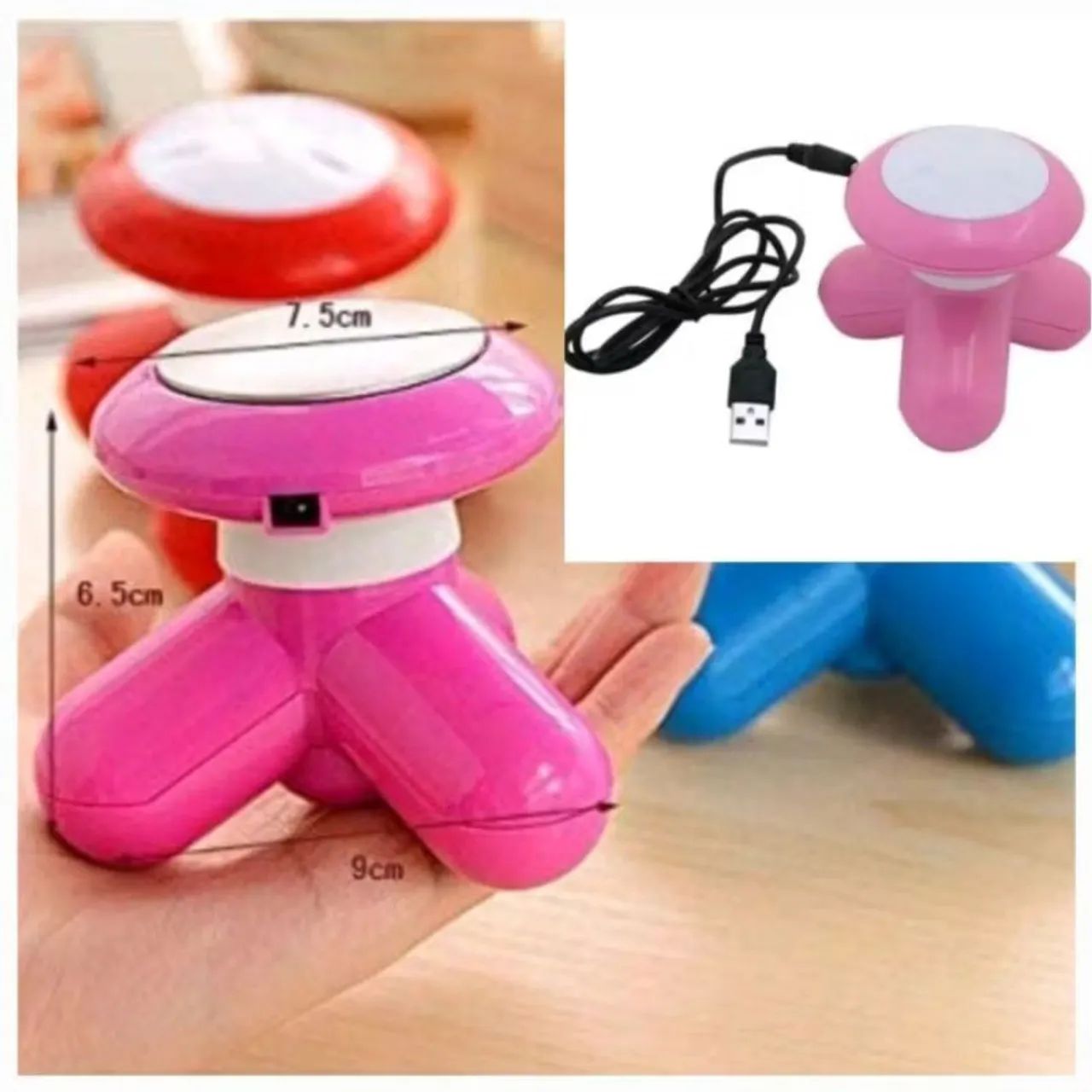 Mini massageador portátil  - Foto 3