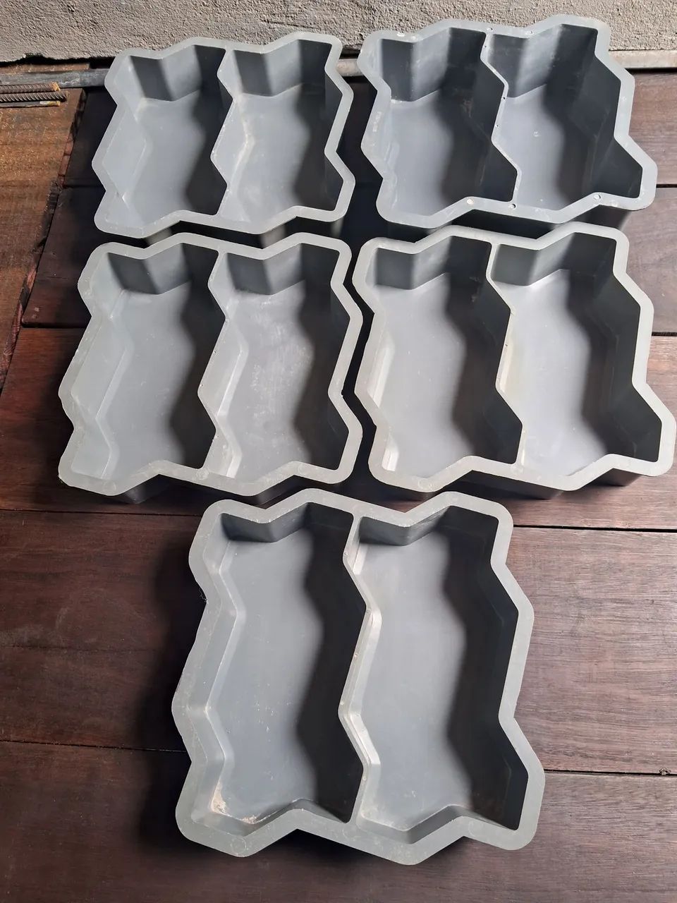 FORMAS  DUPLA PAVER 16 FACES