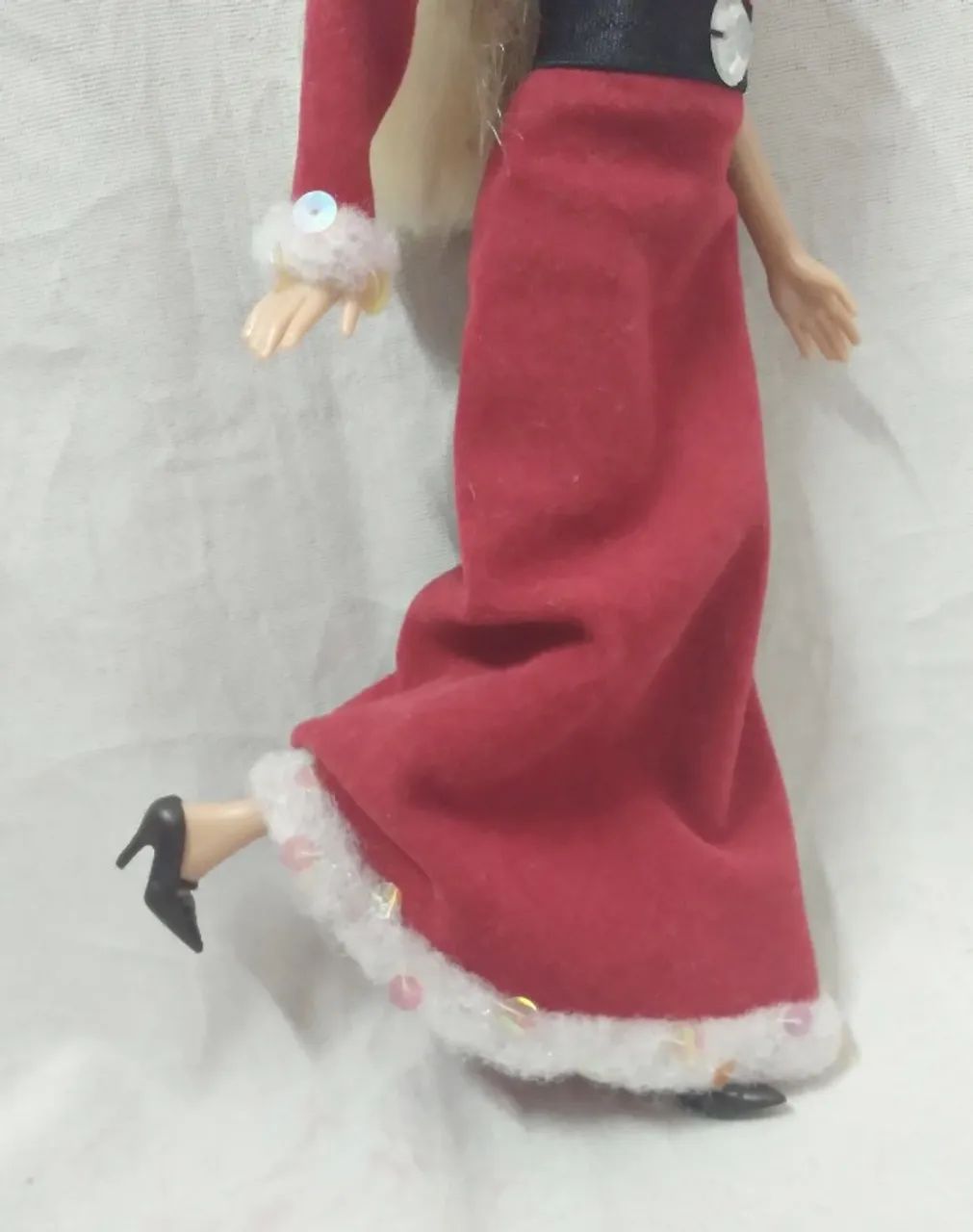 Roupa Natalina Completa para boneca Barbie - Foto 5