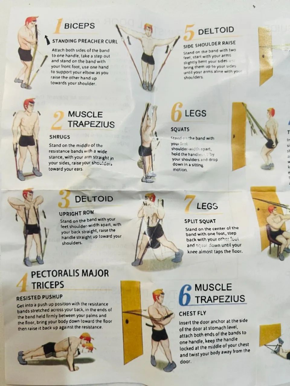 Kit de elásticos 11 peças - Exercícios musculação - Foto 2