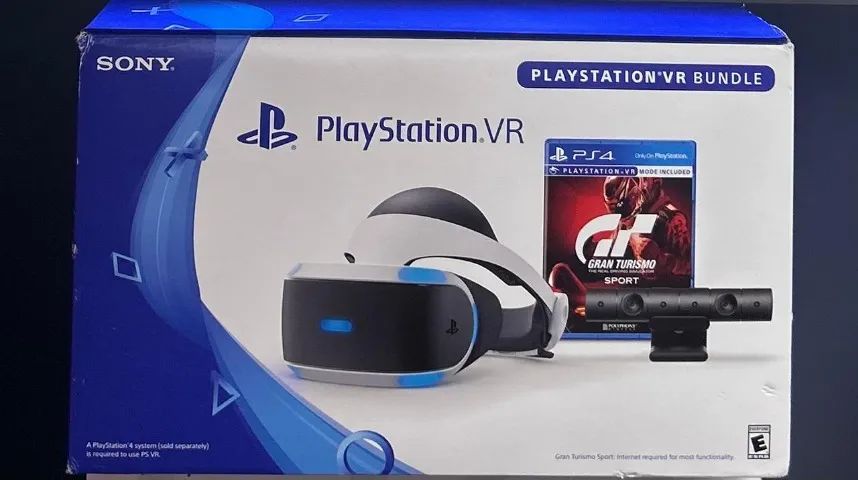 Sony PS VR Óculos + Bundle Gran Turismo Sport - PRODUTO NOVO COM GARANTIA DA LOJA