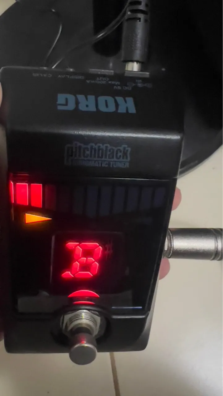 Afinador Korg Pitchblack