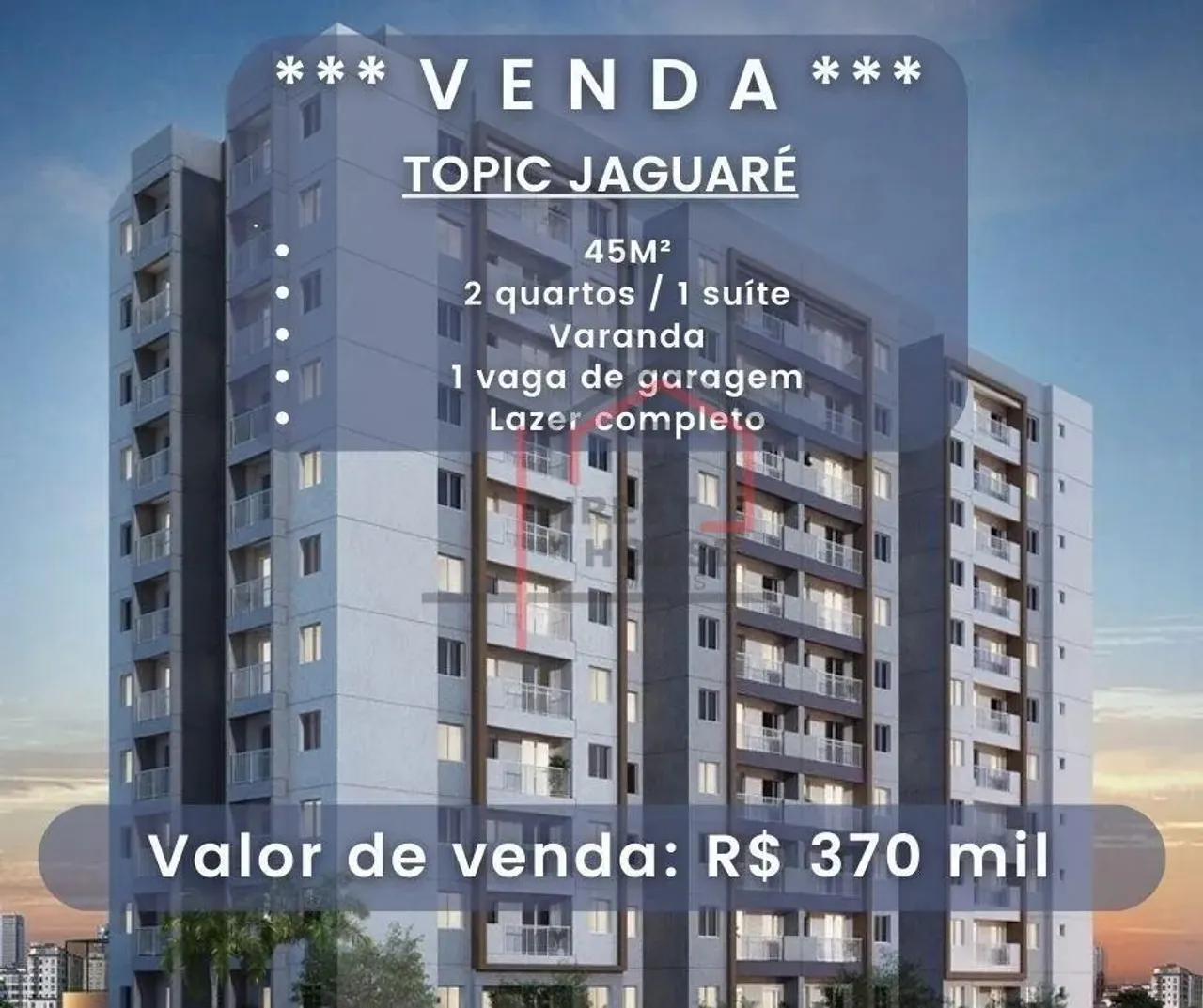 Apartamento em Jaguaré - São Paulo