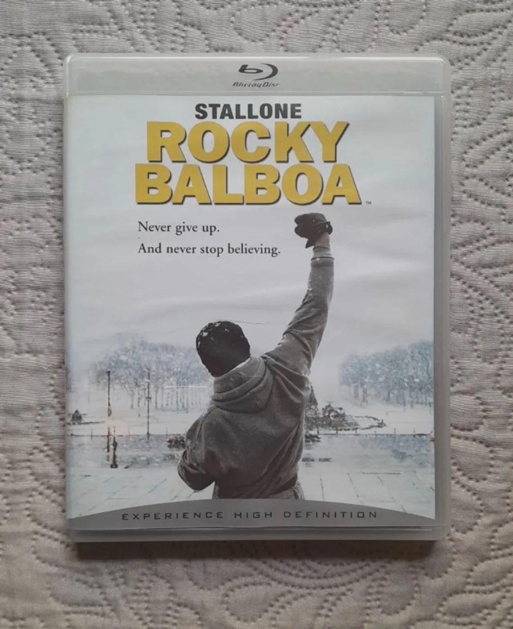 rocky balboa (bluray raríssimo) lombada azul da sony