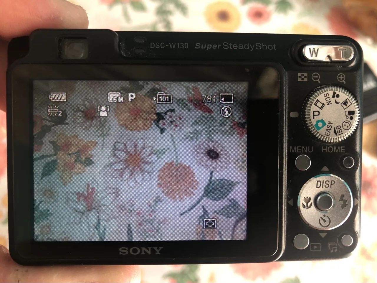 sony cyber shot 8.1 megapixels dsc w130 - Câmeras e Filmadoras