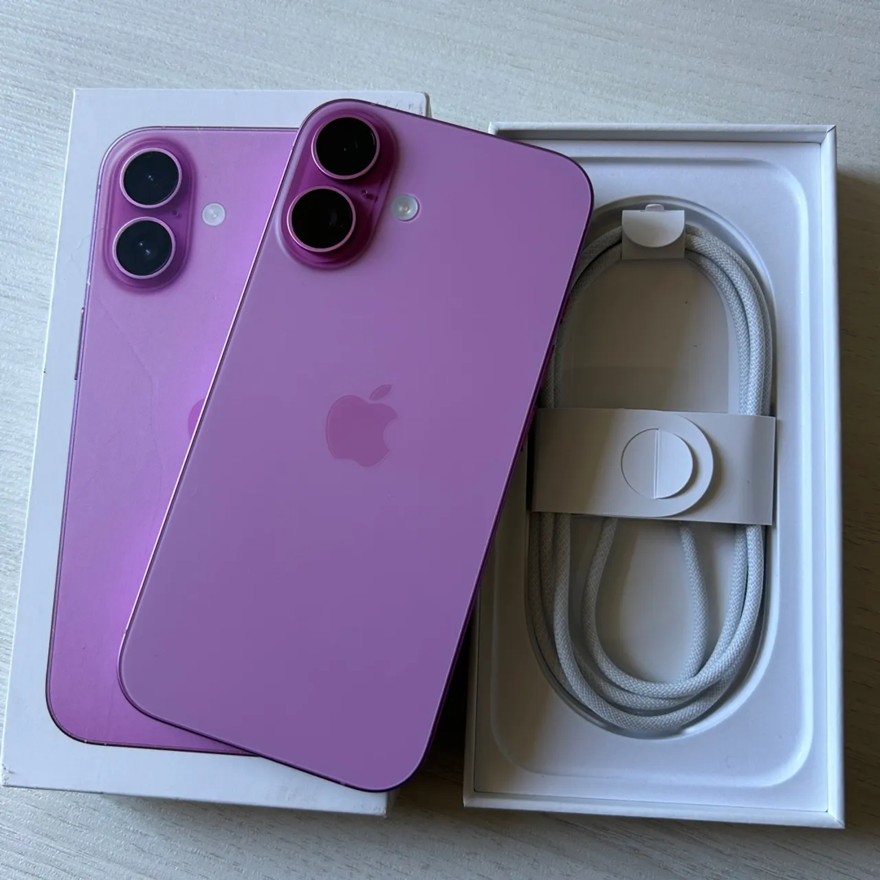 Iphone 16 128Gb Rosa Novinho Garantia Apple Dezembro/2025 !