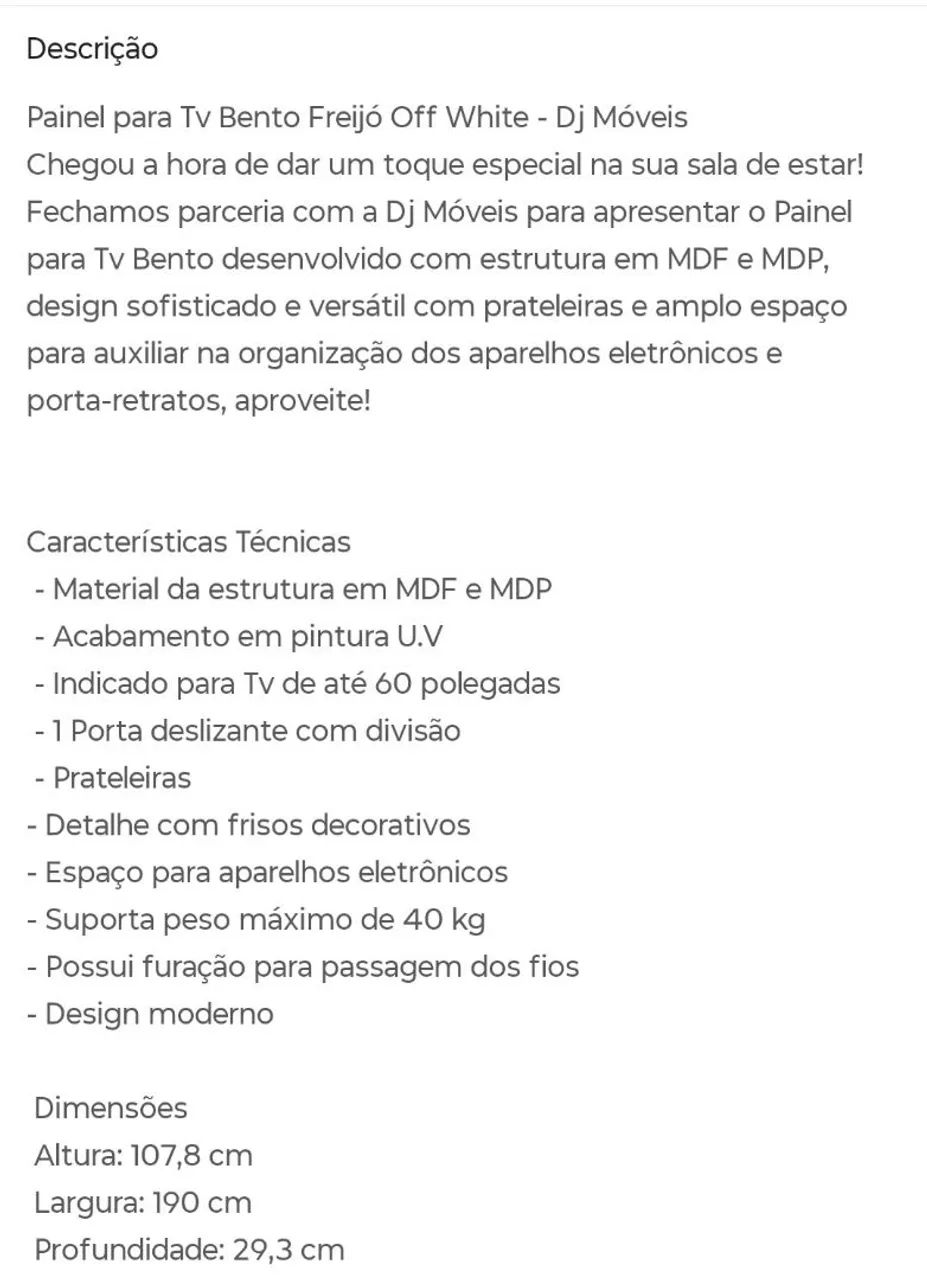 Painel TV até 60 polegadas  - Foto 4