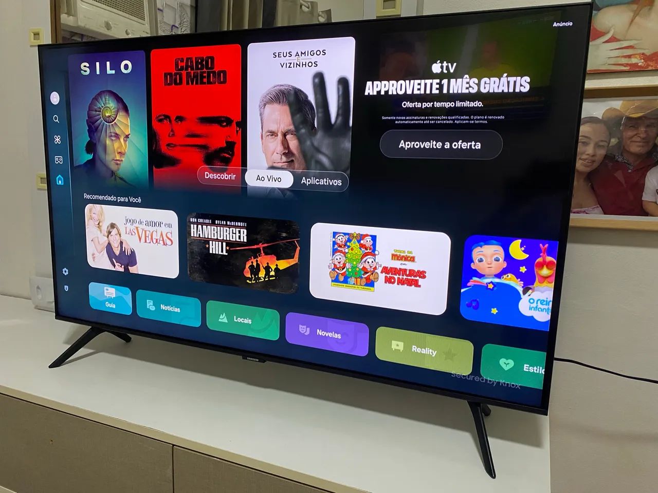 TELÃO SMART SAMSUNG 43 4k com Xbox - Foto 2